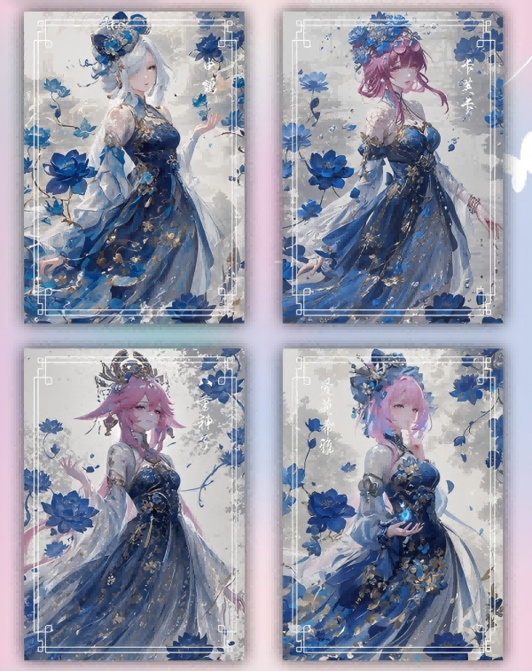 佳期如梦-A5卡 纸质卡牌潮玩盲盒（代拆）