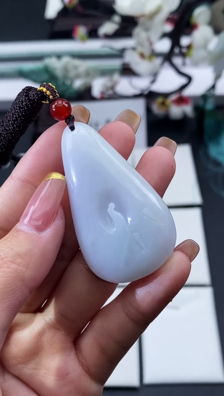 【闪购商品】翡翠颈饰未镶嵌天然缅甸翡翠A货