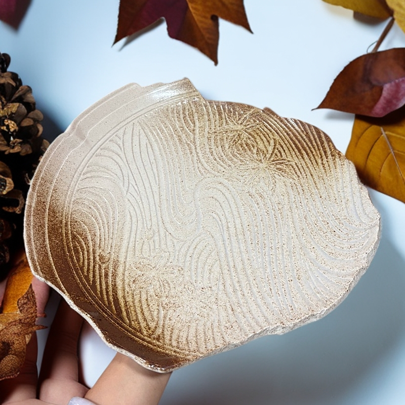 752 微瑕品12.5英寸异形摆盘水果盘