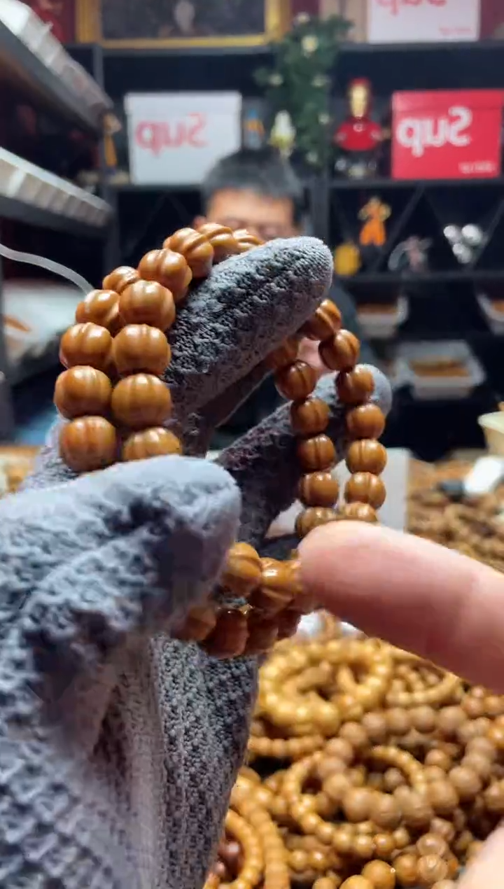 手串猴头核桃011 鲨鱼背 全品 猴头手串 包玩红毕业 性价比