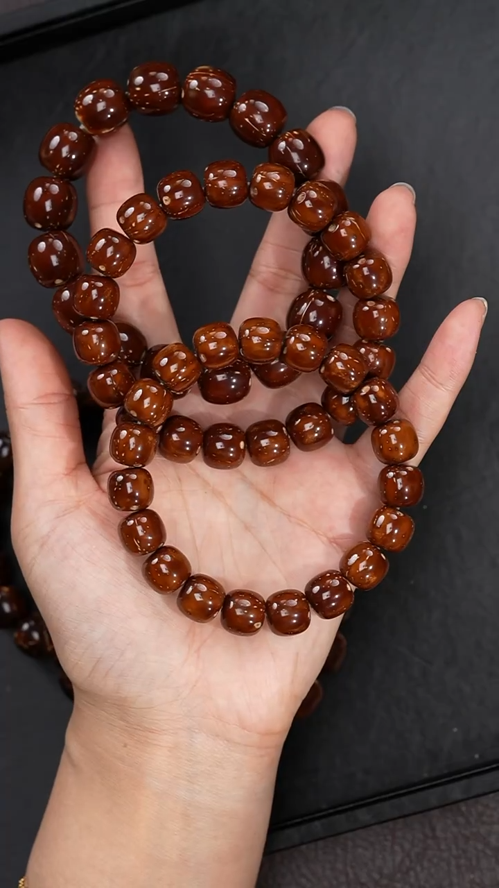 手串紫金鼠11-13mm红皮老料
