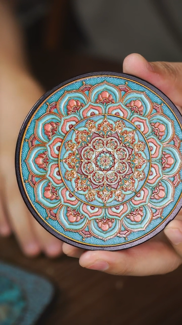 壹藏贰宝盛光杯垫一片