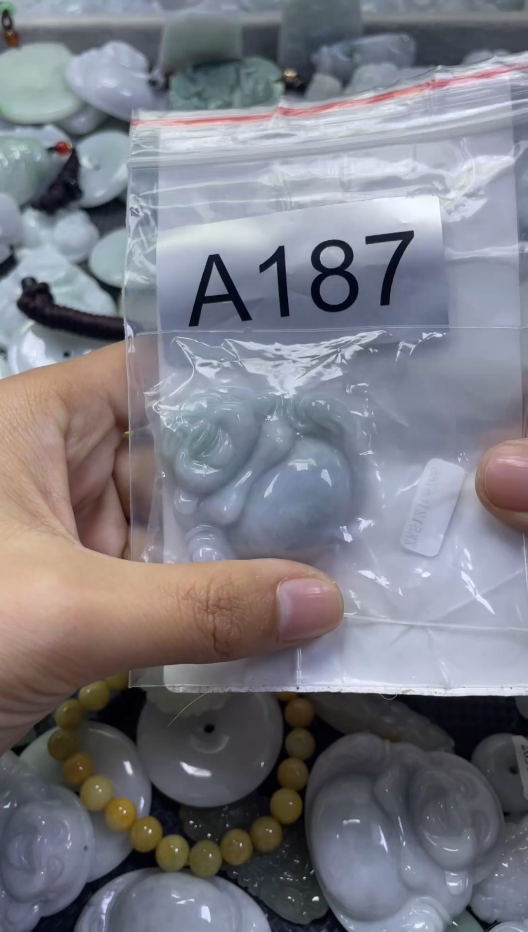 颈饰未镶嵌翡翠A187