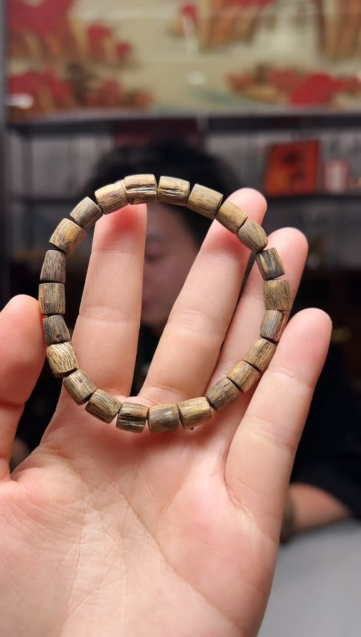 沉香碎屑沉香539号桶珠单勾丝粉末多样性发一604