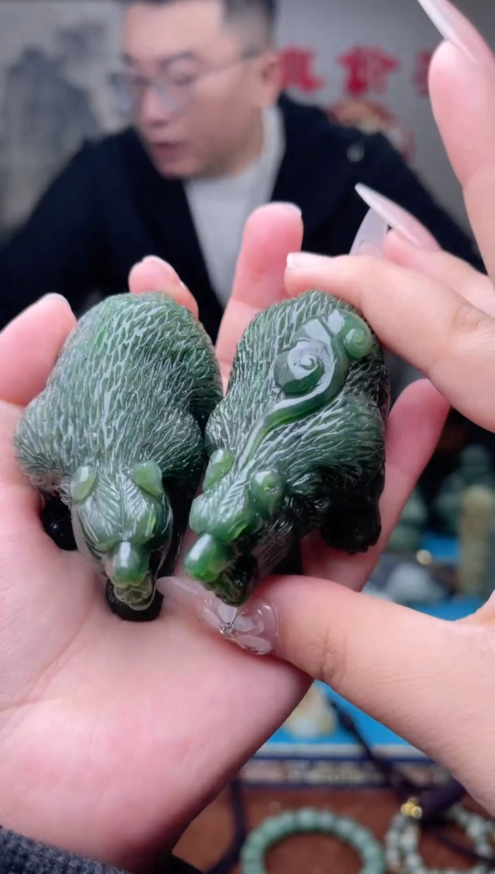 【闪购商品】和田玉未镶嵌挂件1