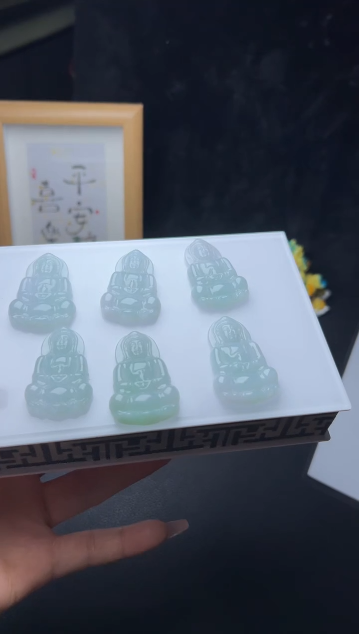 【闪购商品】翡翠颈饰未镶嵌W001-PQGJ569多样性发一件