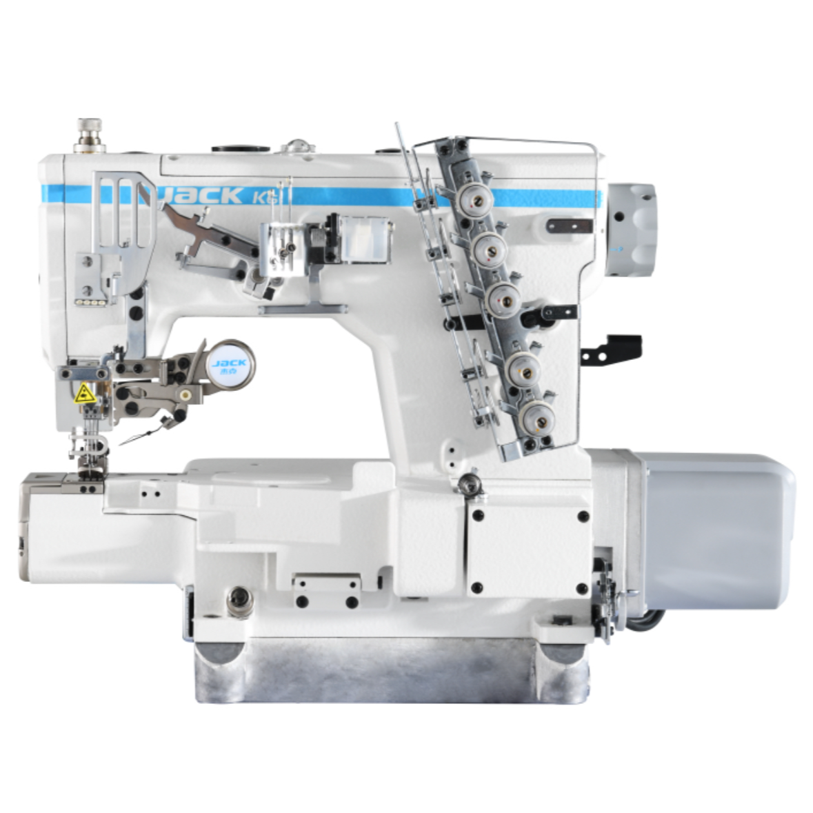 杰克K6小方头冚车自动剪线抬压脚一机多用可装导轨压各种线缝纫机
