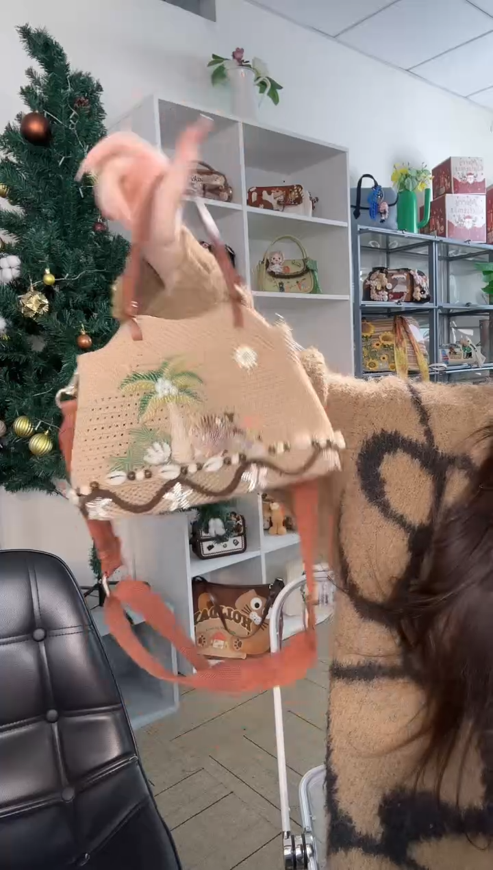 PU必灵手工潮包包