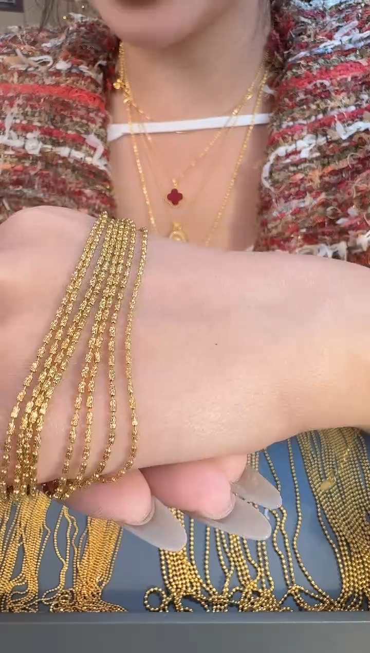 钻石桶珠固定 45长 2.70 （附带礼盒包装）