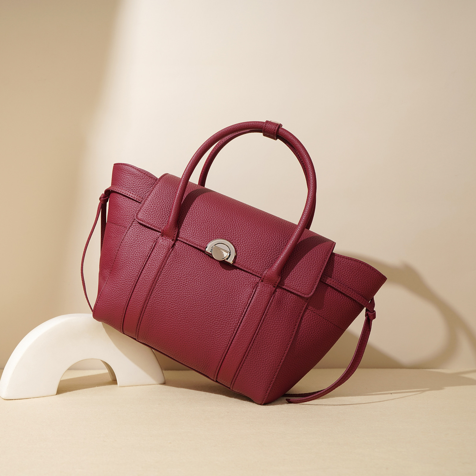 佑一【工厂直销】ZG-X9215-樱桃红轻奢时尚百搭气质女包