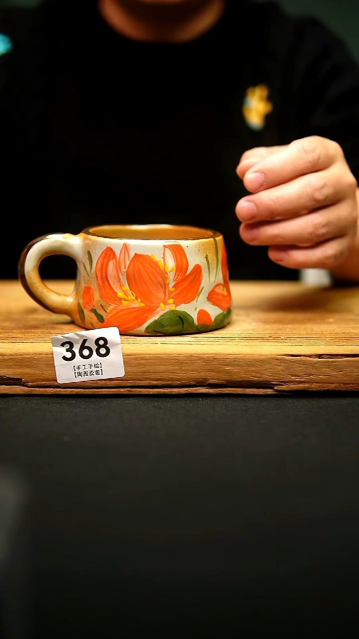 @@陶园瓷舍@@纯手工手绘@高温釉下彩