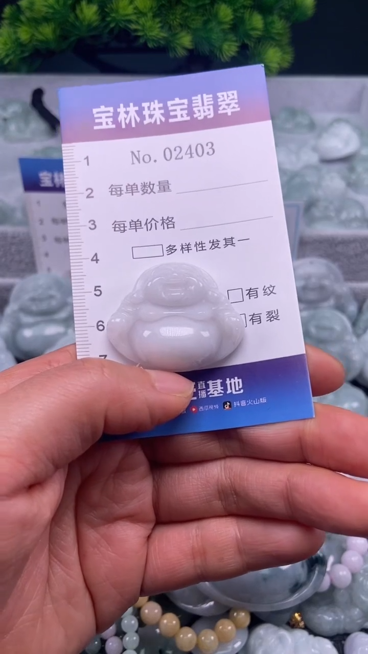 颈饰未镶嵌翡翠天然缅甸翡翠2403