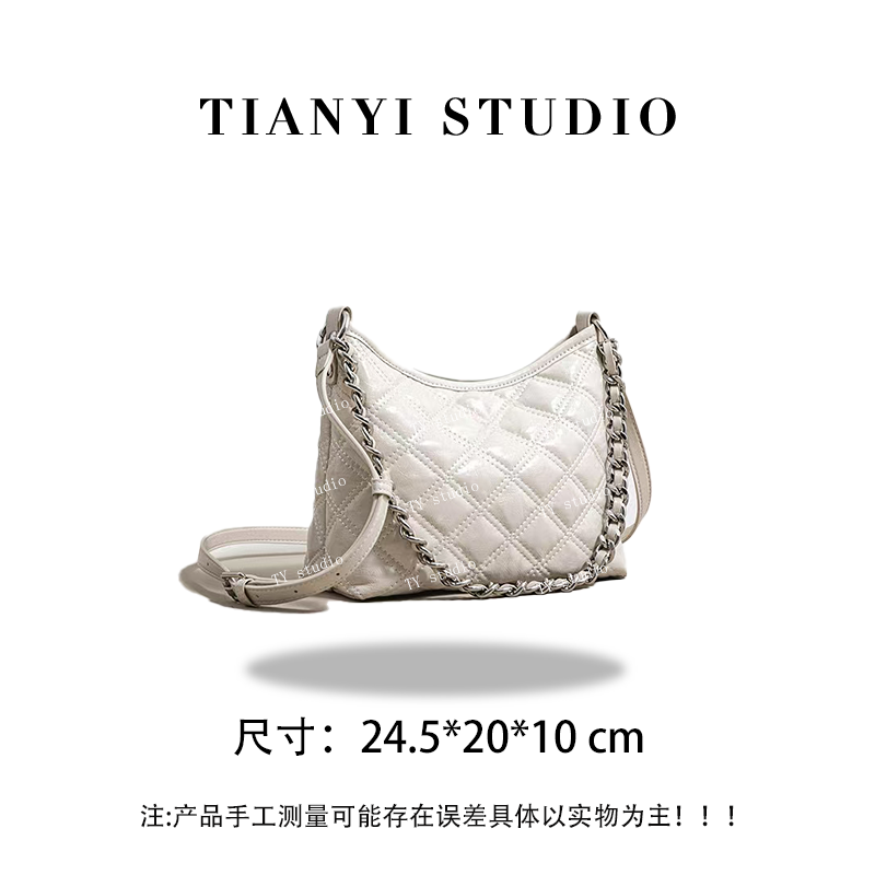 【TY】SK-83089-奶昔色 轻奢高级韩版单肩潮流时尚简约女包