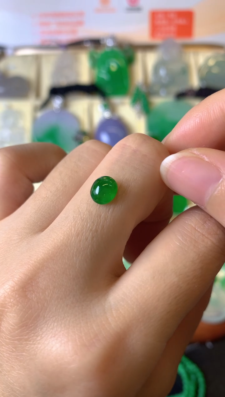 【闪购商品】定制翡翠未镶嵌1裸玉（客户意向镶嵌）