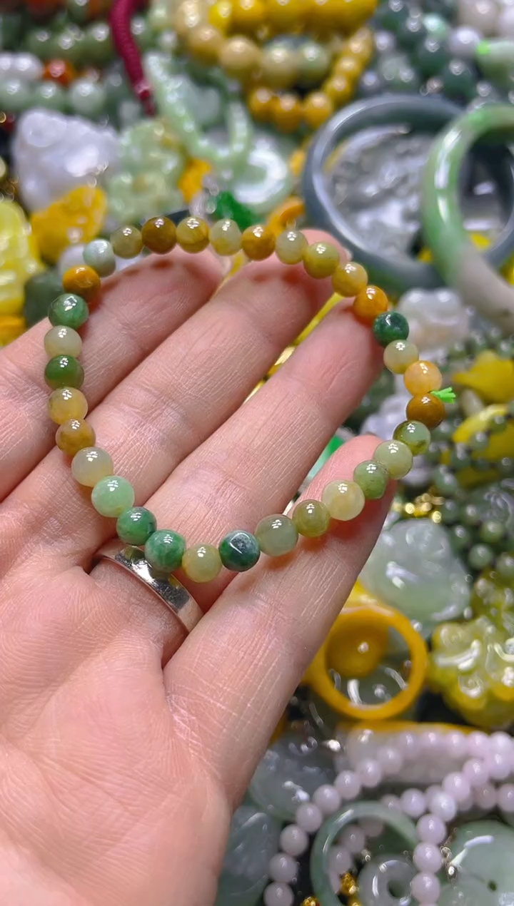 颈饰未镶嵌翡翠5mm