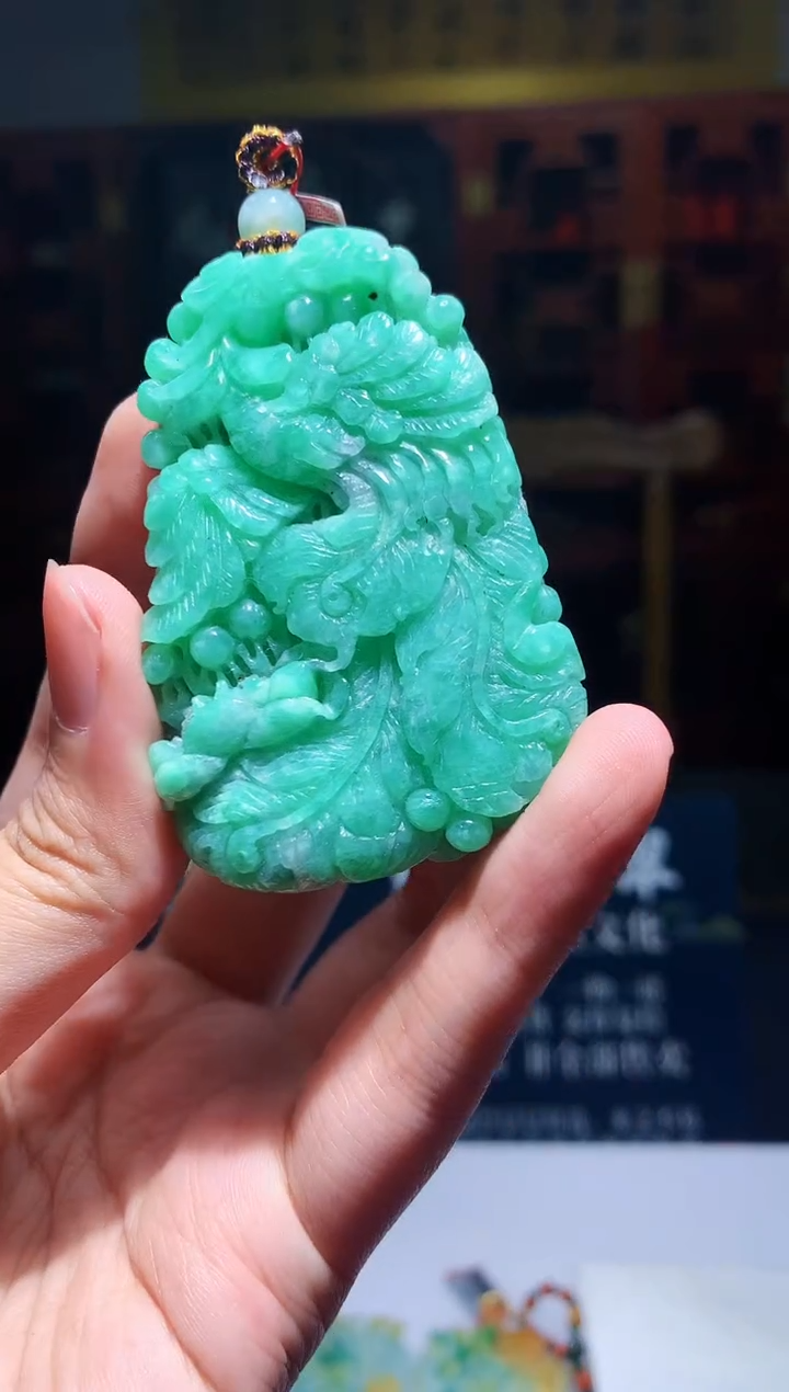 颈饰未镶嵌翡翠M-@@SHZC111395