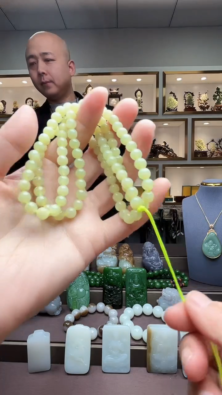 【闪购商品】和田玉颈饰未镶嵌苏