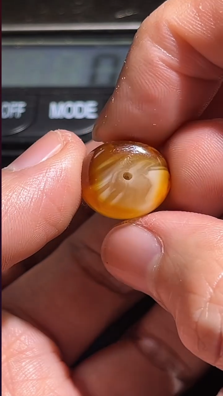 蜜蜡颈饰未镶嵌pz1201-92约15mm