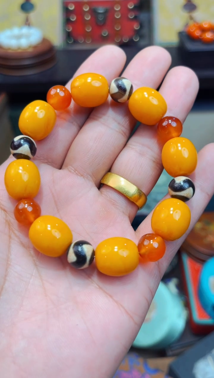 【闪购商品】蜜蜡裸石未镶嵌A瑞哥专属高端精品74