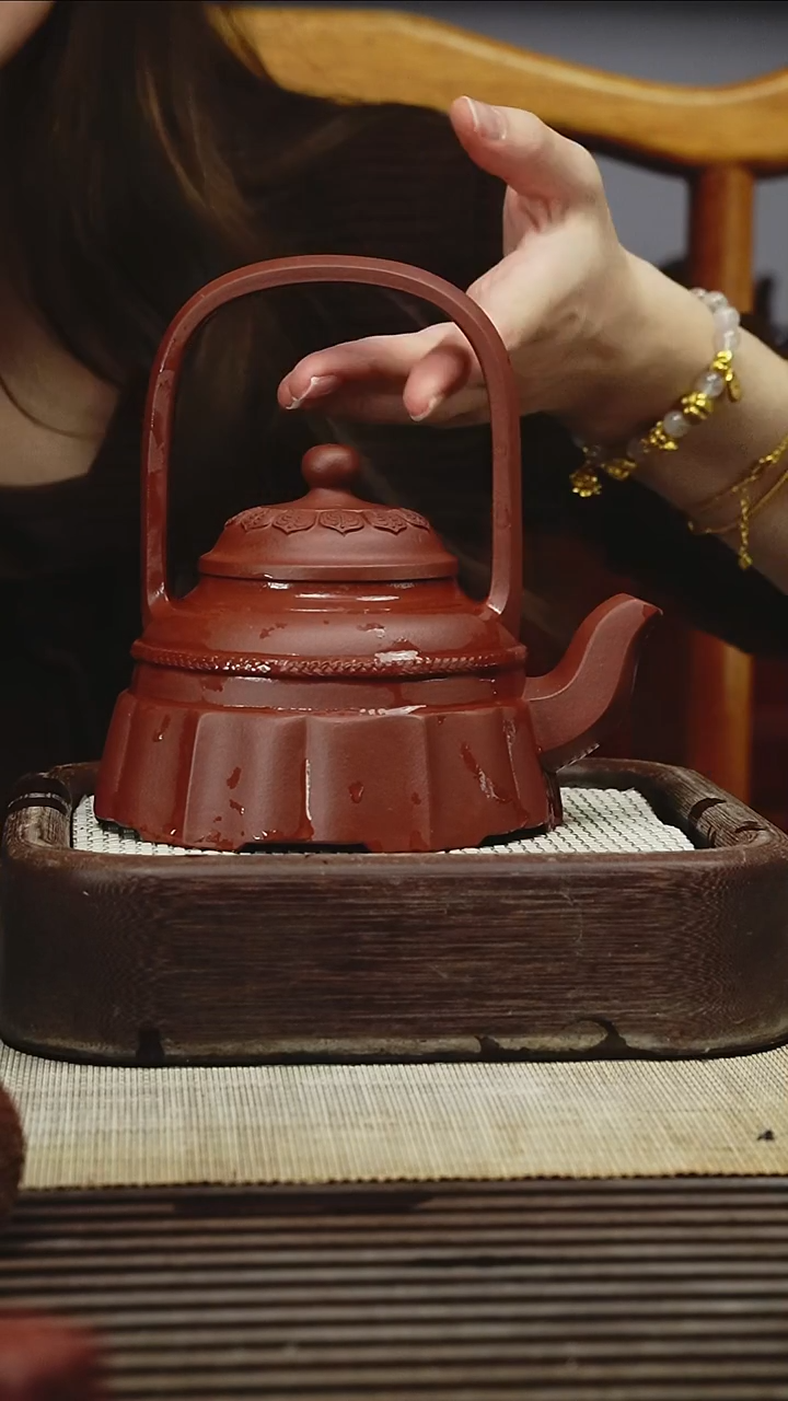 茶壶紫砂450CC  