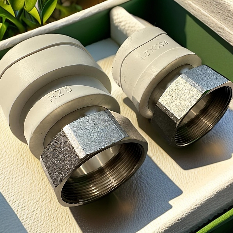 铜活接内丝铜活接PPR50✖️2寸PPR63✖️2寸大体加厚耐用