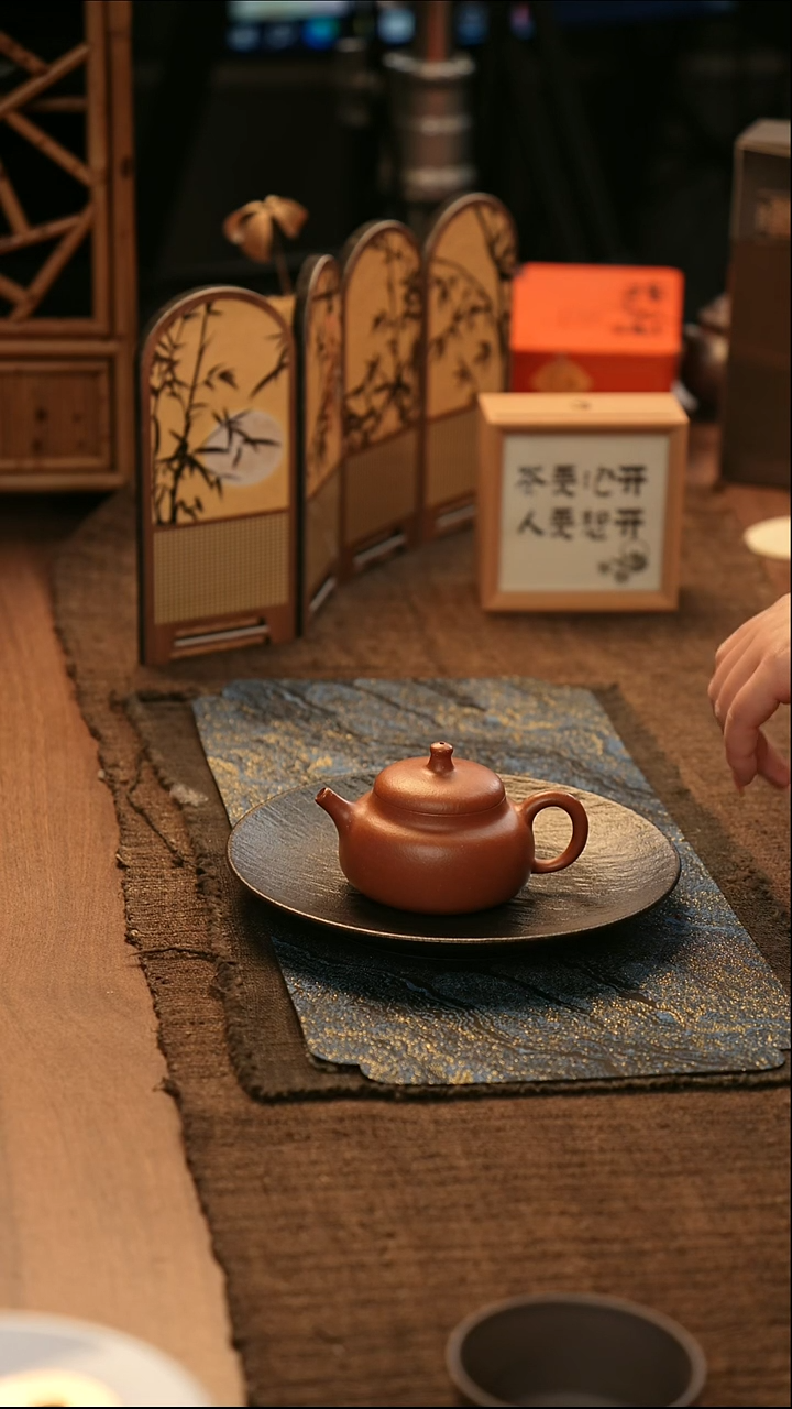 茶壶紫砂宜兴原矿紫砂壶  灵鼓  