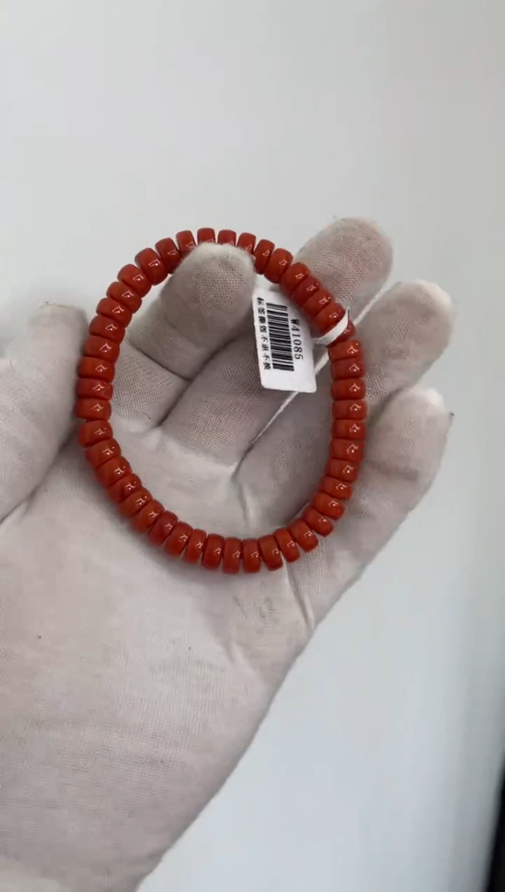 【闪购商品】南红玛瑙B33未镶嵌8mm瓦西碟片珠单圈