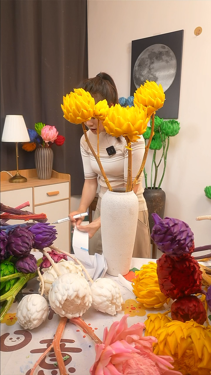 永生花 霸王花  A8