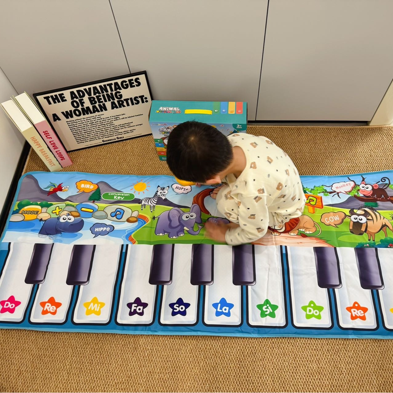 钢琴毯脚踏音乐玩具益智跳舞儿童琴脚踩宝宝电子女孩早教男孩礼物