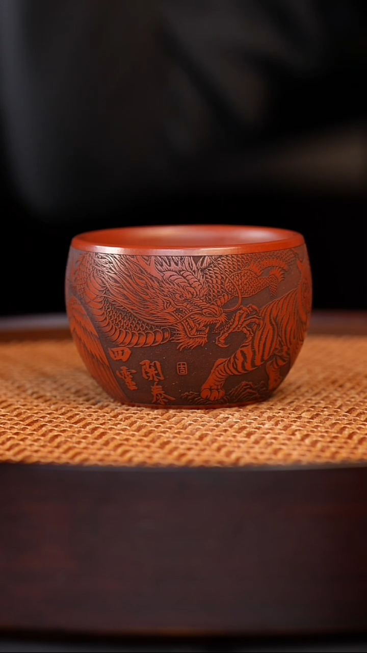 茶杯紫砂宜兴全手工紫砂杯