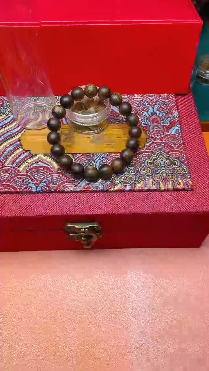 【闪购商品】沉香手串芽庄白棋瘤疤1.0沉水Q10889240