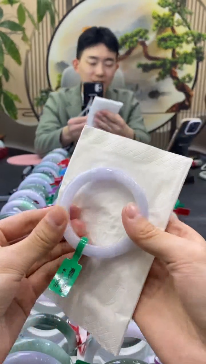 未镶嵌手镯翡翠9453