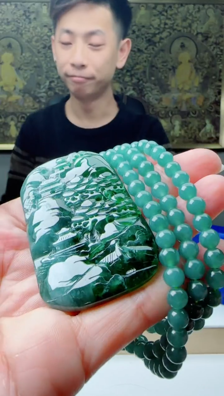 【闪购商品】翡翠颈饰未镶嵌111111111