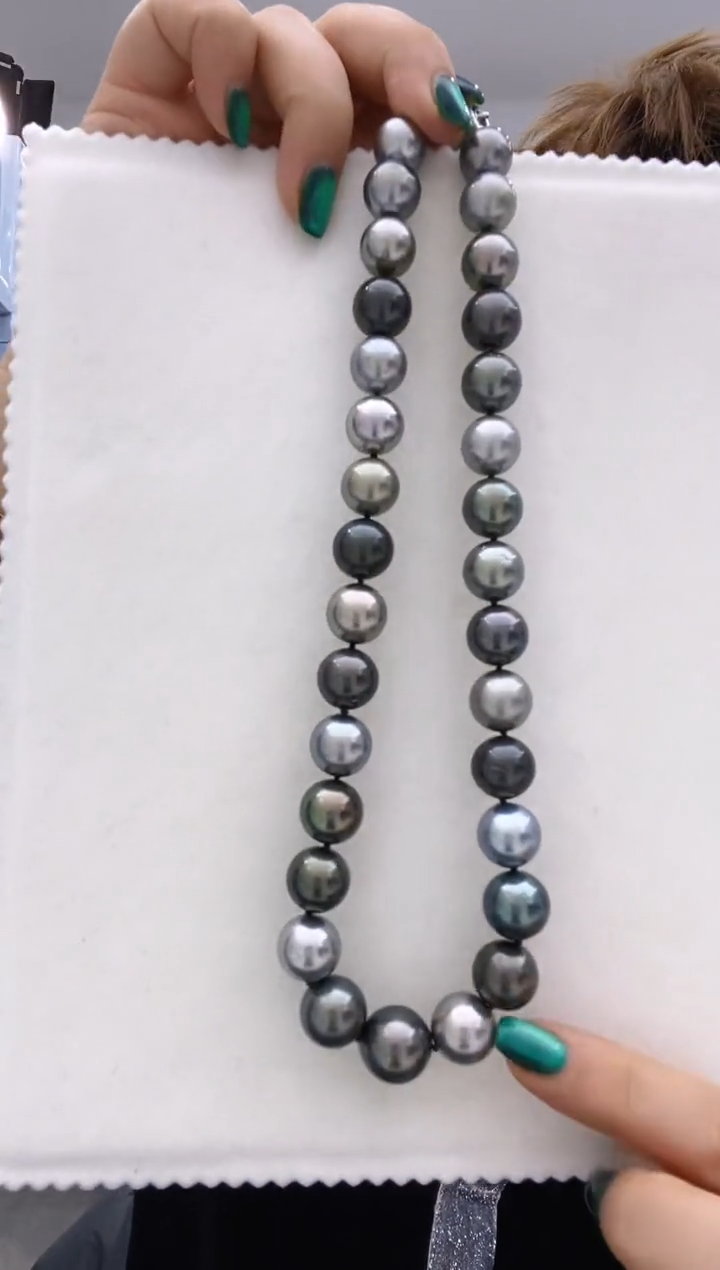 【闪购商品】海水珍珠项链未镶嵌124 12-15mm