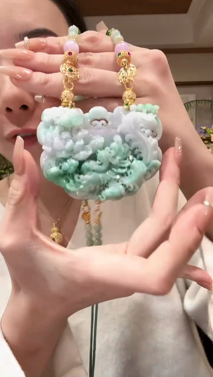 【闪购商品】翡翠颈饰未镶嵌国风