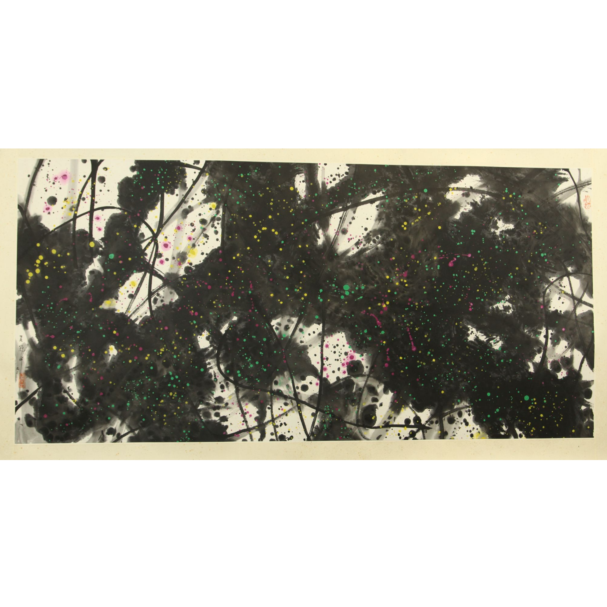 29 WGZ  苏醒  65X137  纸本镜片