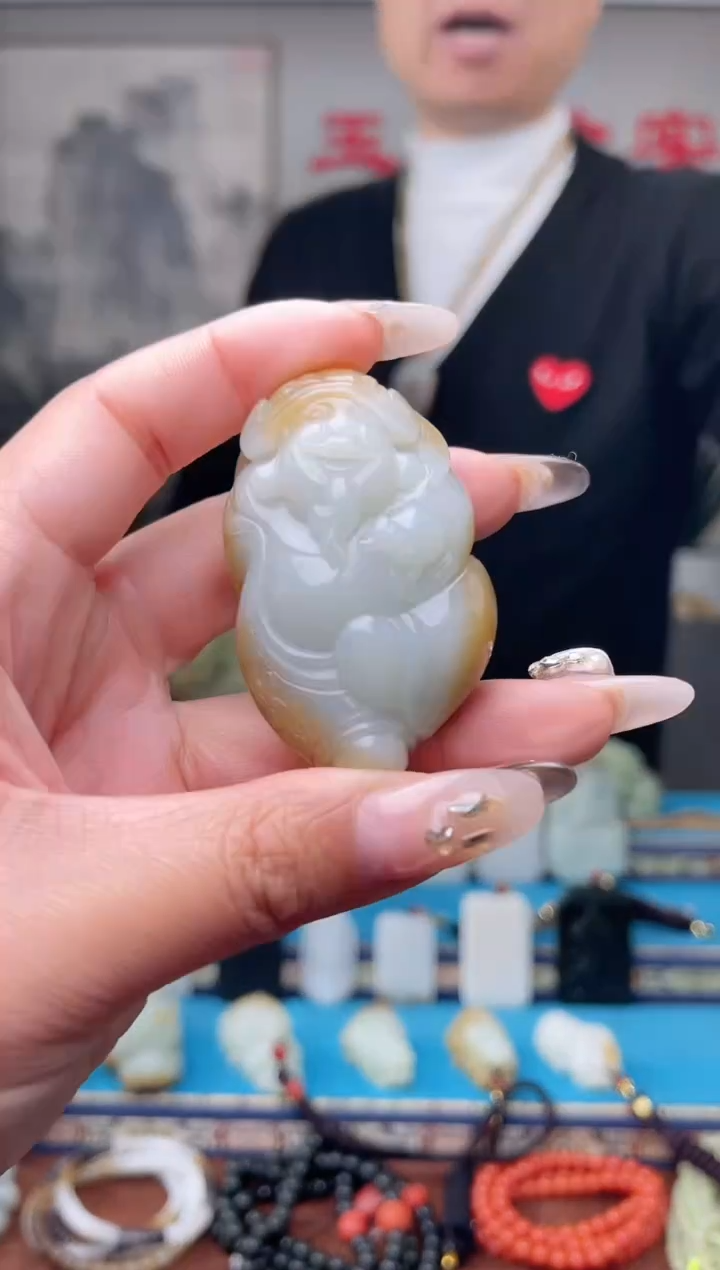 【闪购商品】和田玉挂件未镶嵌1