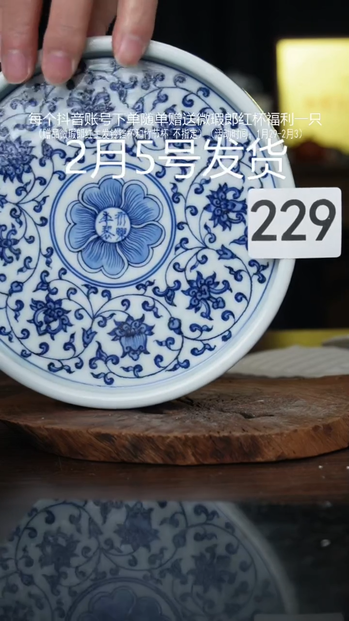 【闪购商品】杯景德镇手工手绘陶瓷