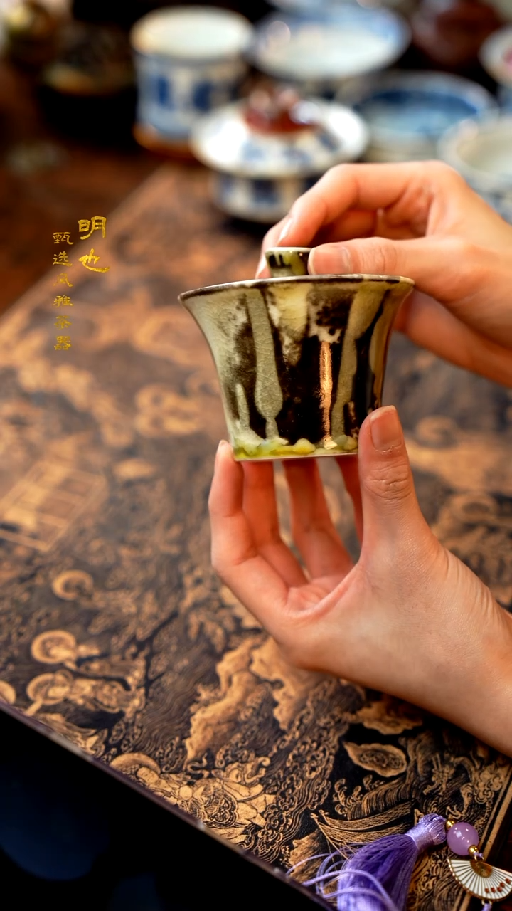 【闪购商品】1明也茶器/盖碗一个（微瑕）