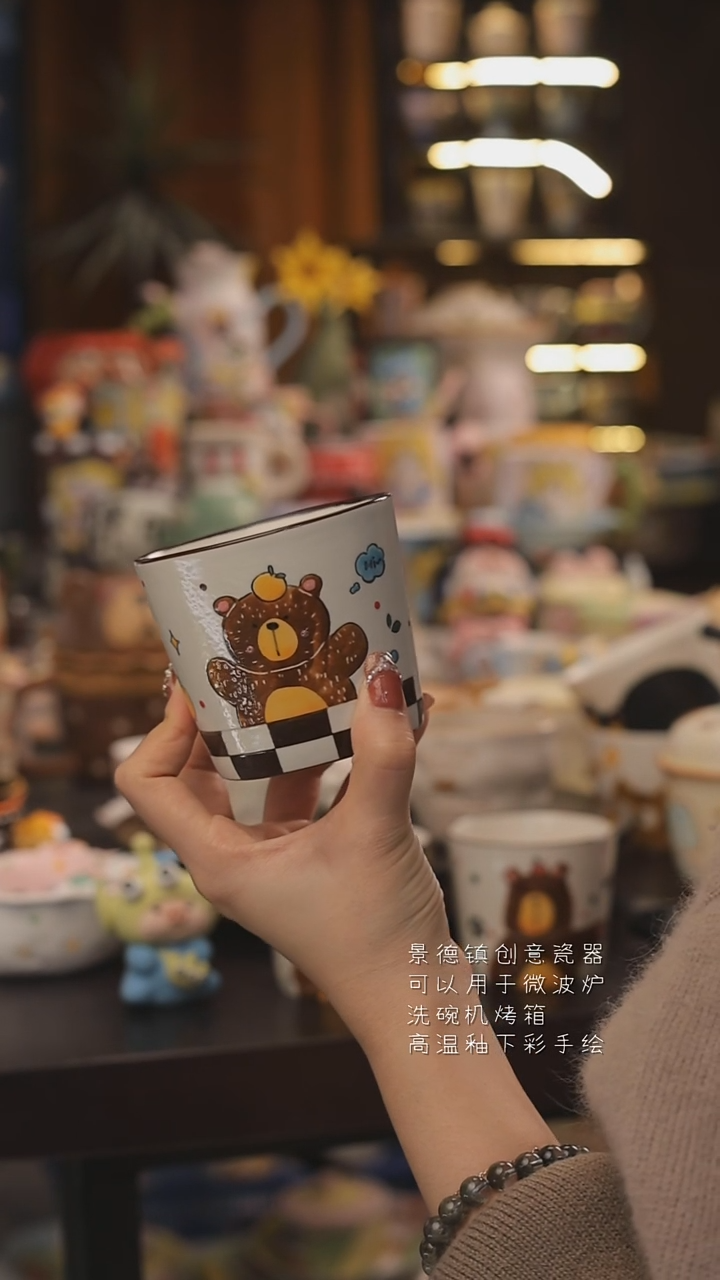 景德镇釉下彩绘设计师款式陶瓷