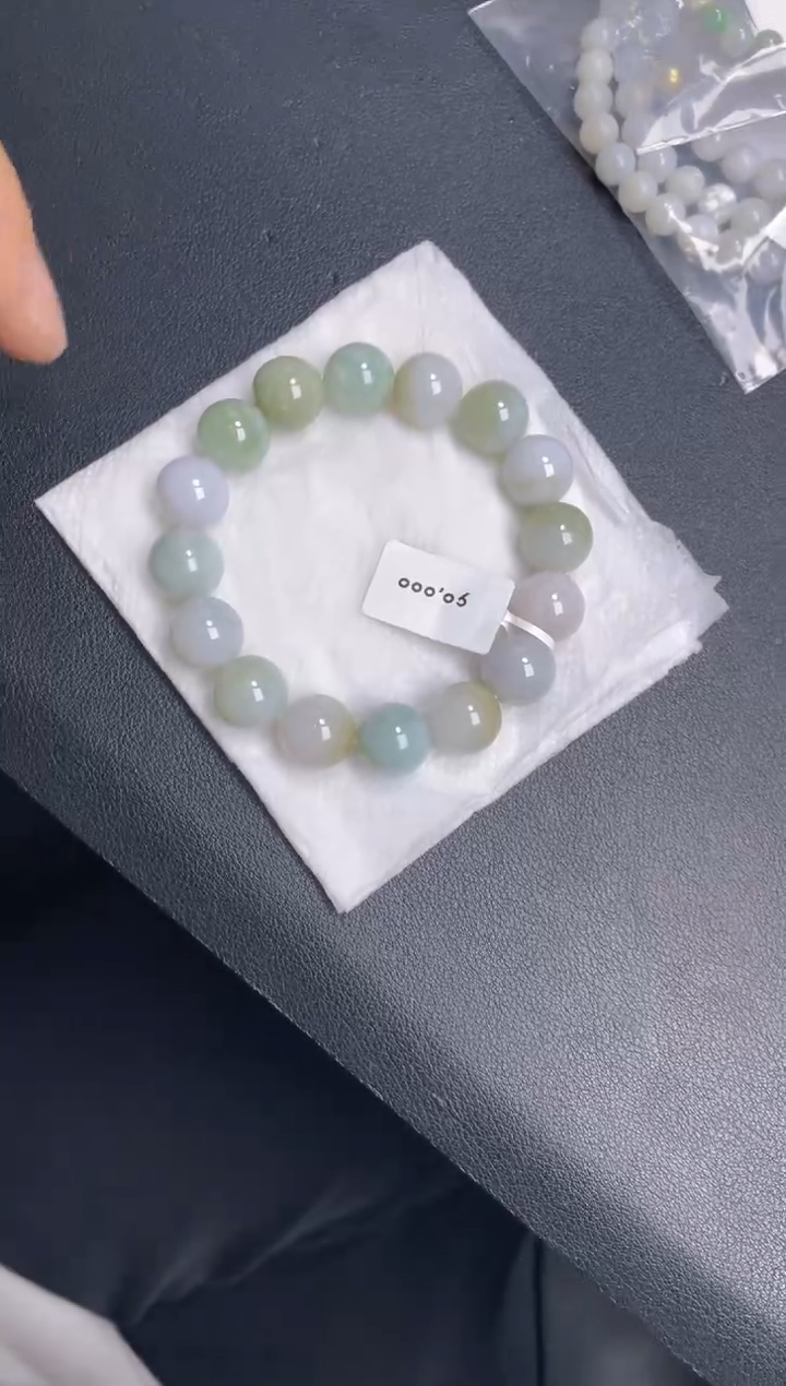未镶嵌手链翡翠珠串 卡13+