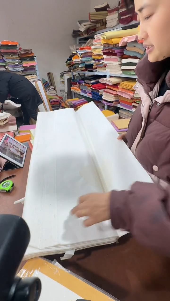 灯*六尺50张白色生宣老纸 水渍