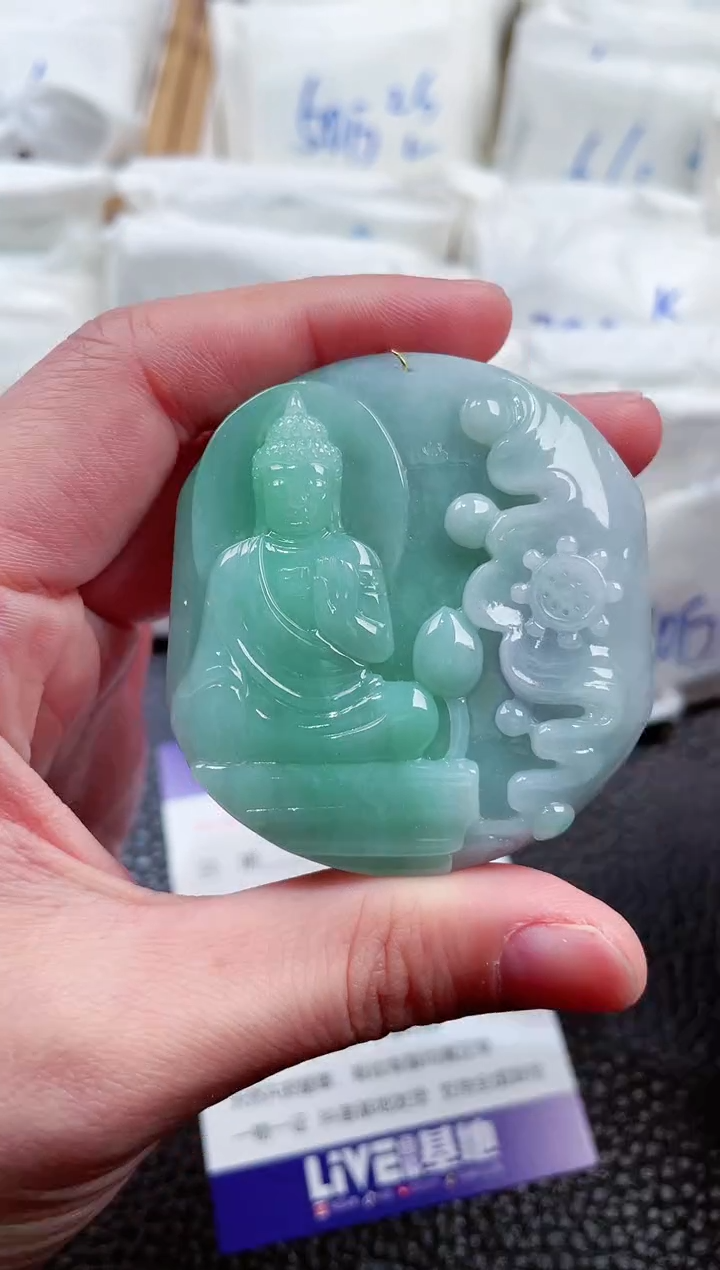 【闪购商品】翡翠颈饰未镶嵌00011827阿弥