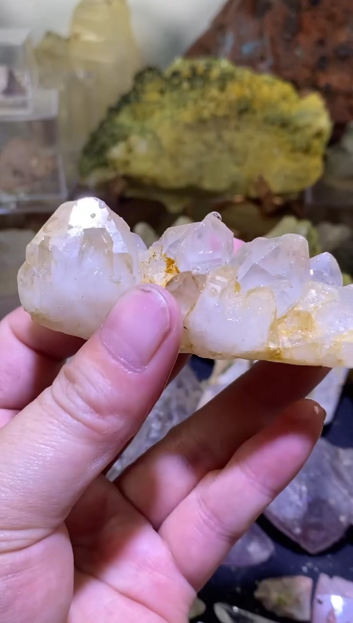 未镶嵌珠宝半成品水晶31号四川超七花园水晶