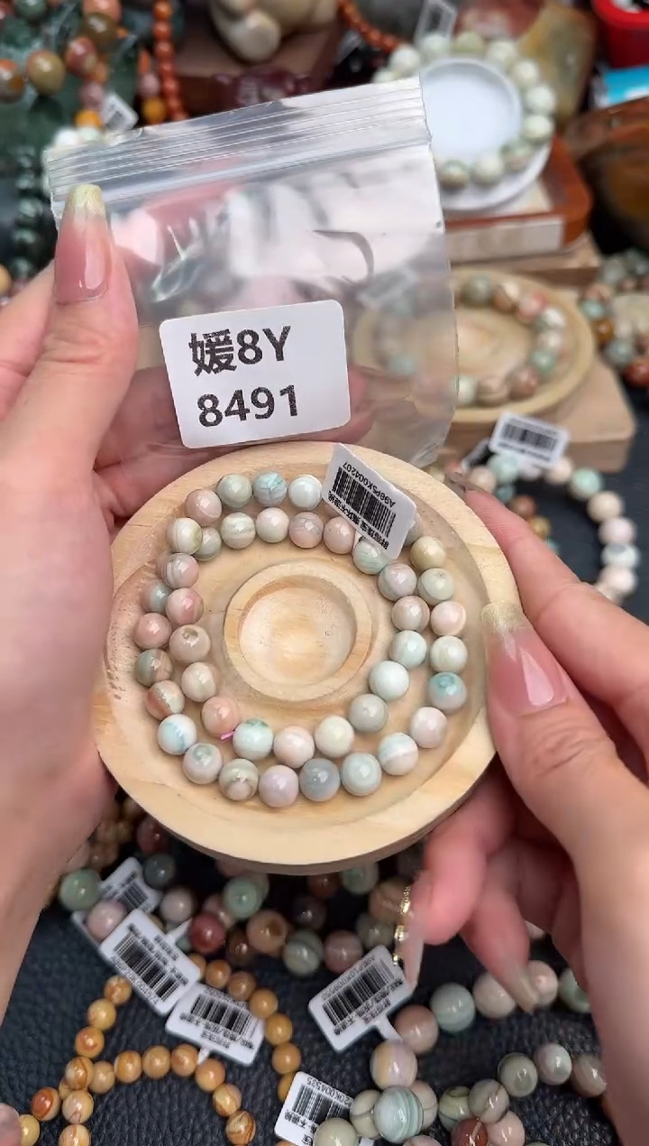 【闪购商品】石英质玉手链未镶嵌8Y8491