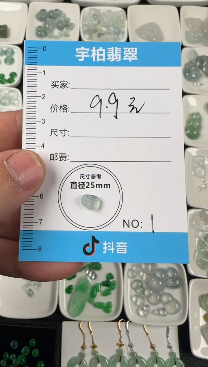 未镶嵌定制翡翠天然A货翡翠+叶子1