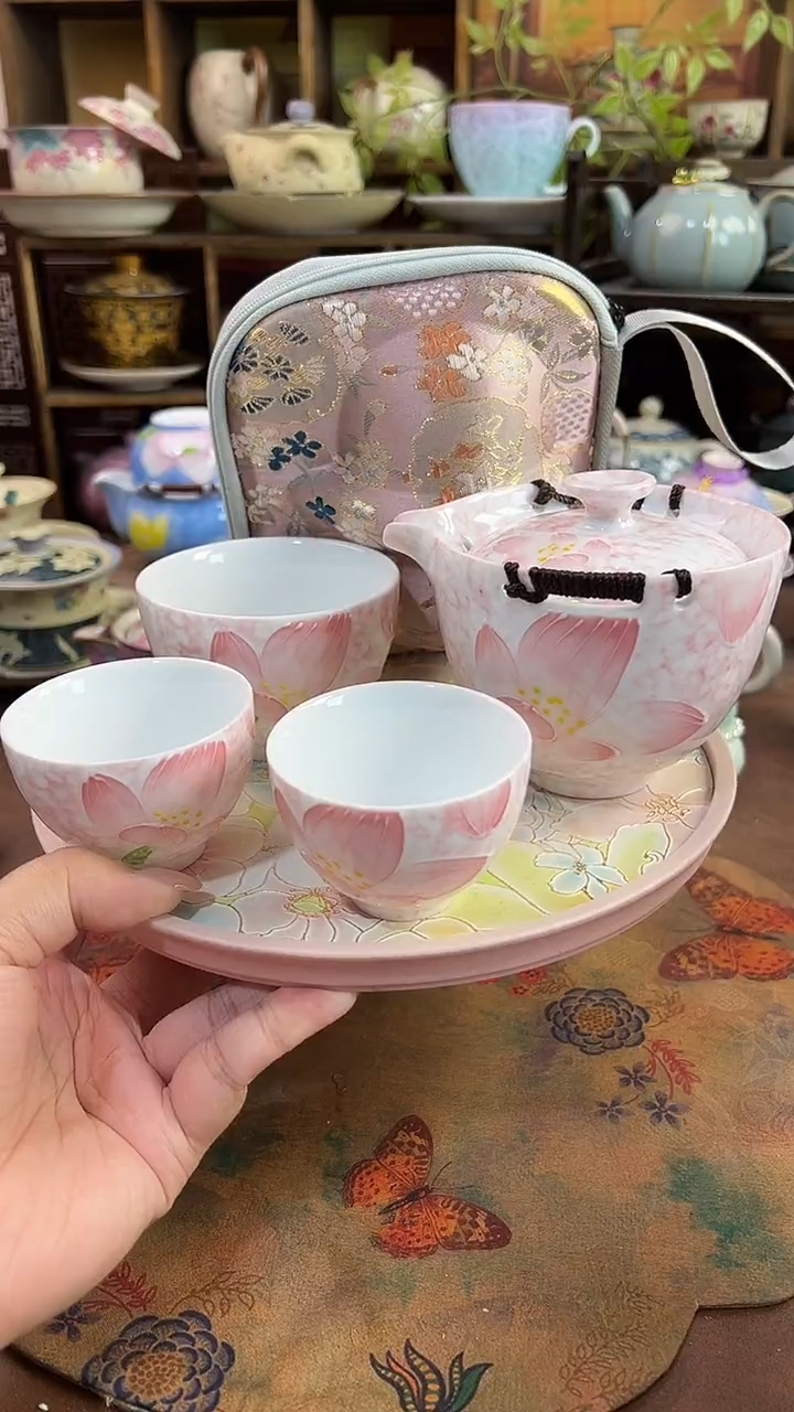 旅行茶具+茶盘的啊啊