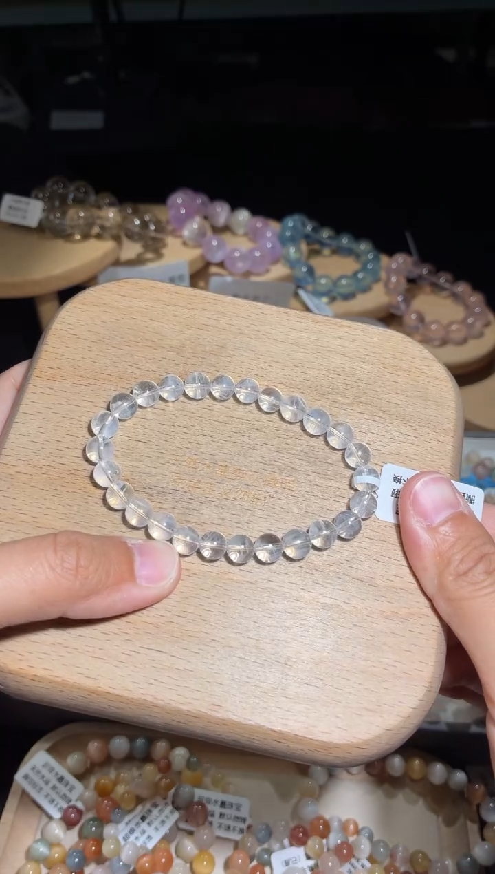 未镶嵌手链水晶105号多样性发一M 