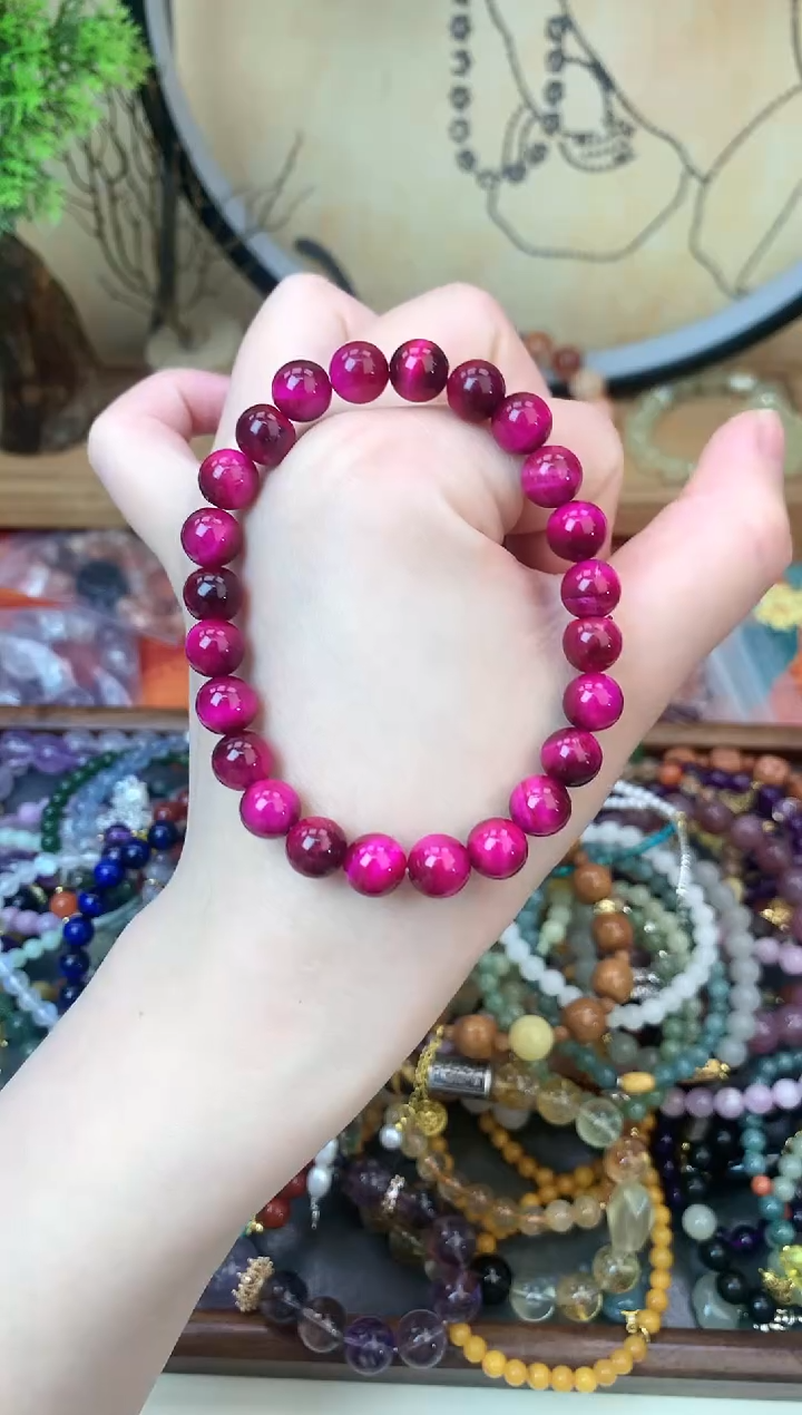 【闪购商品】石英质玉手饰未镶嵌138手串