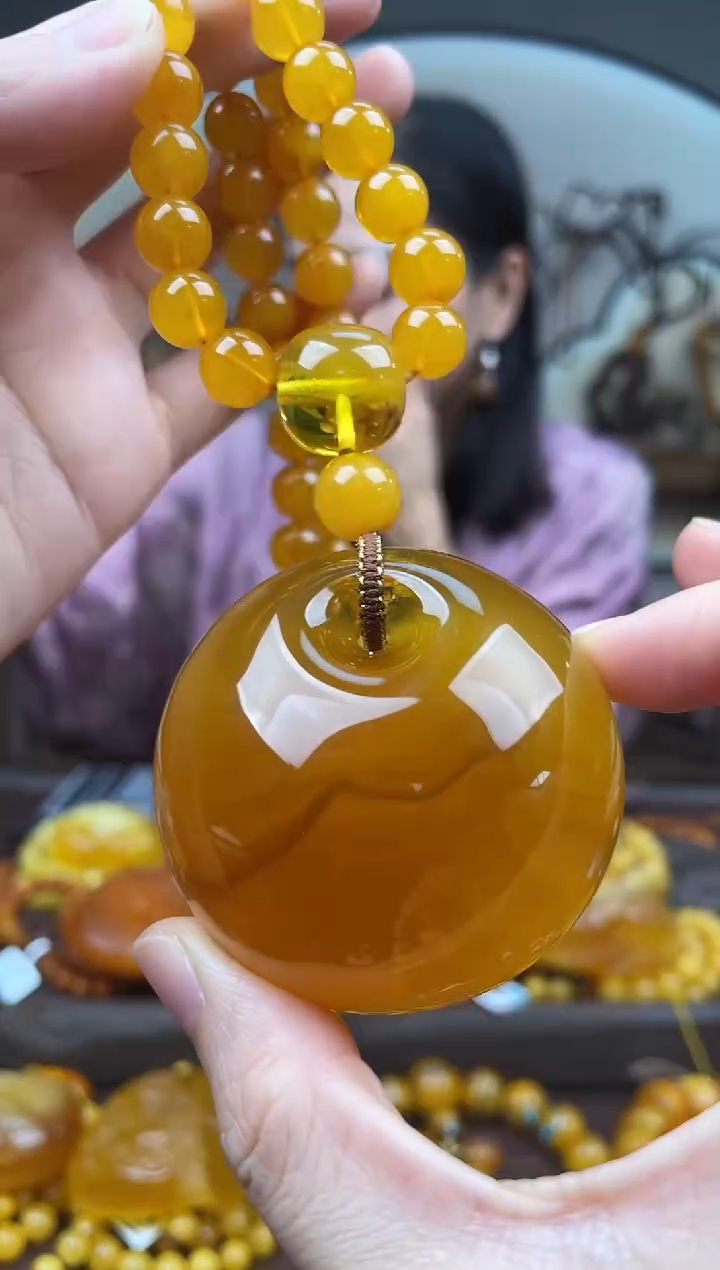 裸石琥珀未镶嵌首饰 假1赔4（多样性发货1件